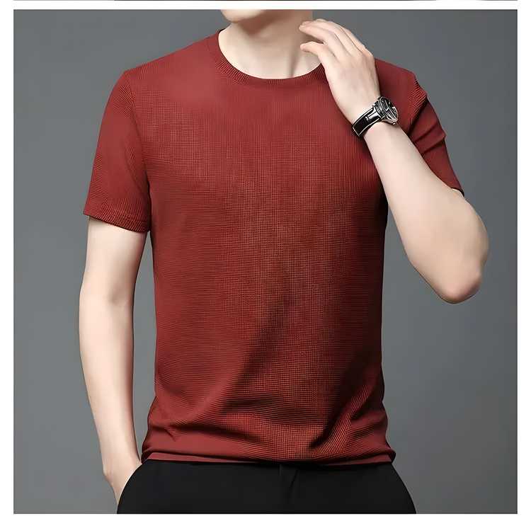 5.0⭐⭐⭐⭐⭐ Way Strecthable Round Neck T-shirt