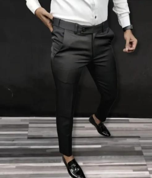 4.9 ⭐⭐⭐⭐Premium Waist Adjustable Lycra Men's Trouser (Pack of 2)