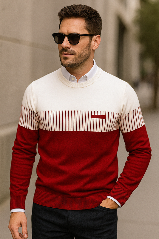 5.0 ⭐⭐⭐⭐⭐ Cotton Blend Color Block Full Sleeves T-Shirts