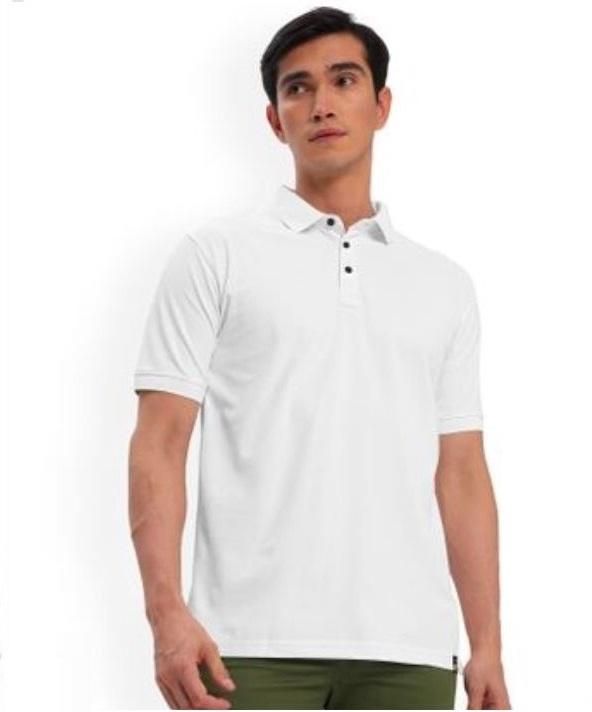 4.9 ⭐⭐⭐⭐⭐ Poly Cotton Solid Half Sleeves Mens Polo T-shirt (Pack of 3)